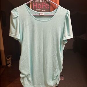 Light Green Women's Top